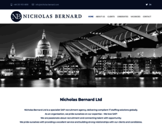 nicholas-bernard.com screenshot