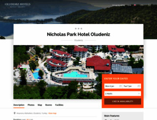nicholas-park.oludeniz-hotels.com screenshot
