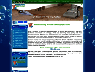 nicholascleaningservices.co.uk screenshot