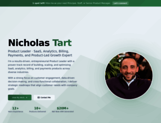 nicholastart.com screenshot