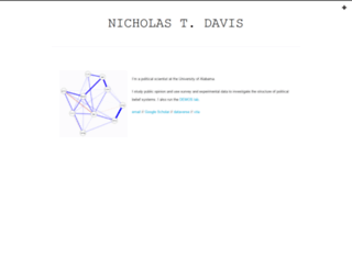 nicholastdavis.com screenshot