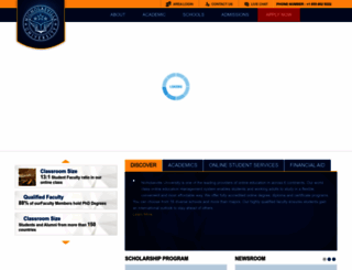 nicholasvilleuniversity.org screenshot