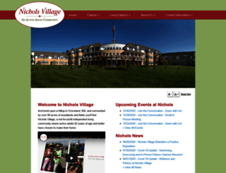 nichols-village.com screenshot