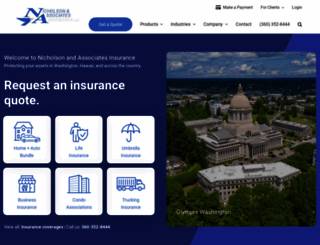 nicholson-insurance.com screenshot