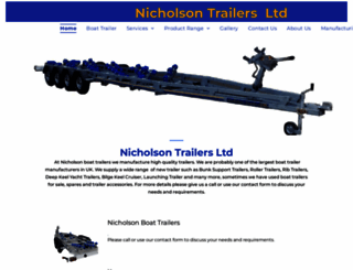 nicholson-trailers.co.uk screenshot