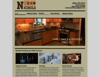 nicholsplumbing.com screenshot