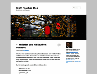 nicht-rauchen-blog.de screenshot
