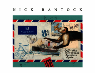 nickbantock.com screenshot