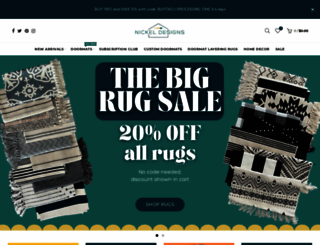 nickel-designs.com screenshot