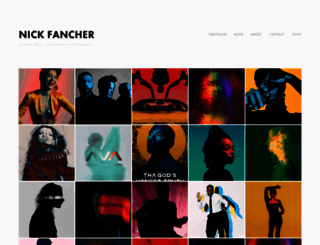 nickfancher.com screenshot