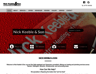 nickkeebleandson.co.uk screenshot