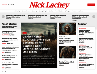 nicklachey.com screenshot