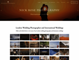nickrosephotography.com screenshot