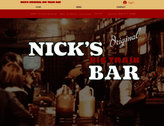 nicksbar.com screenshot