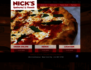nicksnyc.com screenshot