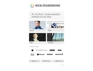 nickstakenburg.com screenshot