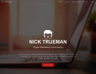 nicktrueman.com screenshot