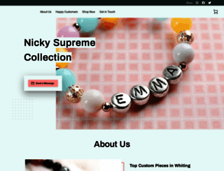 nicky-supreme-collection.ueniweb.com screenshot
