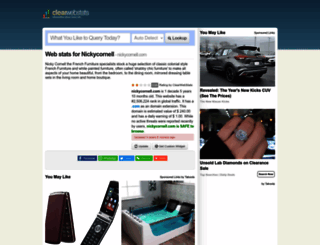 nickycornell.com.clearwebstats.com screenshot