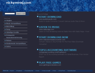 nickyminaj.com screenshot