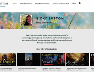 nickysutton.com screenshot