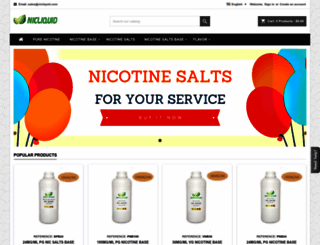 nicliquid.com screenshot