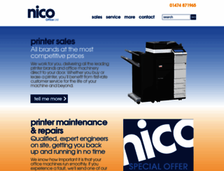 nico.uk.com screenshot