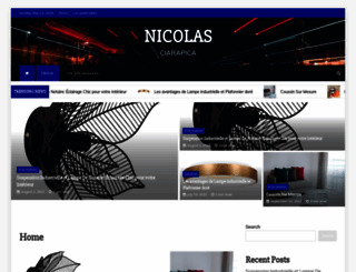 nicolasciarapica.fr screenshot