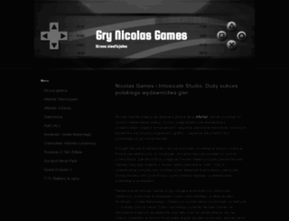 nicolasgames.pl screenshot