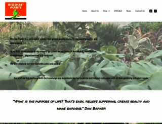 nicolasplants.co.za screenshot