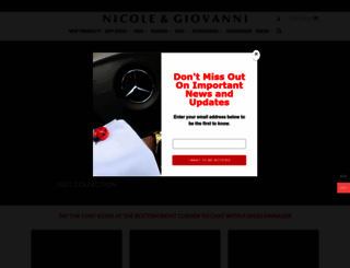 nicoleandgiovanni.com screenshot