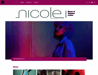 nicolemagazine.com screenshot