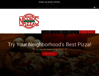 nicolospizzalakewoodco.com screenshot