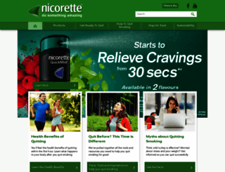 nicorette.co.nz screenshot
