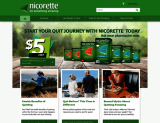 nicorette.com.sg screenshot