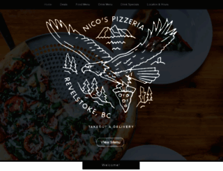 nicospizzeria.ca screenshot