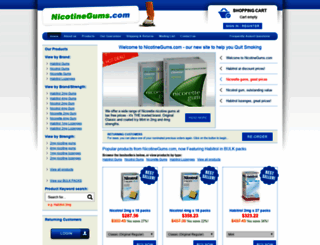 nicotinegums.com screenshot