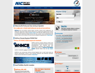 nicproxy.com screenshot