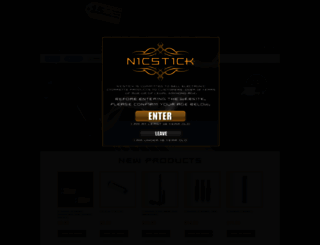 nicstickshop.com screenshot