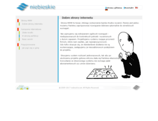 niebieskie.net screenshot