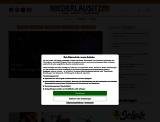 niederlausitz-aktuell.de screenshot