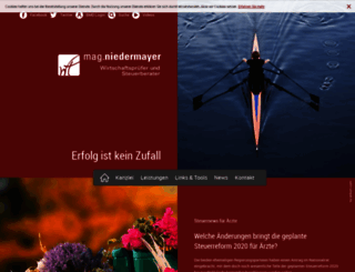 niedermayer.co.at screenshot