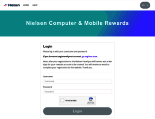nielsenmobilerewards.com screenshot