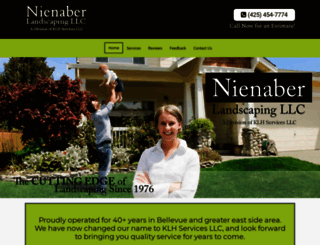 nienaberlandscapingllc.com screenshot
