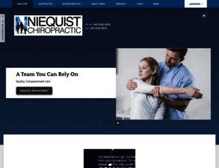 niequistchiropractic.com screenshot