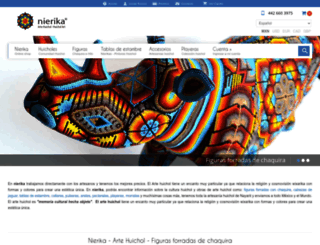 nierika.com.mx screenshot