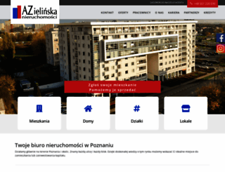 nieruchomosci-az.poznan.pl screenshot