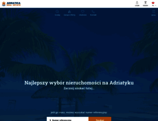 nieruchomosci-chorwacja.com screenshot