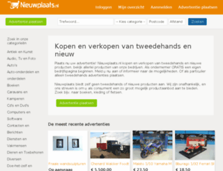 nieuw.nieuwplaats.nl screenshot
