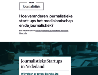 nieuwejournalistiek.nl screenshot